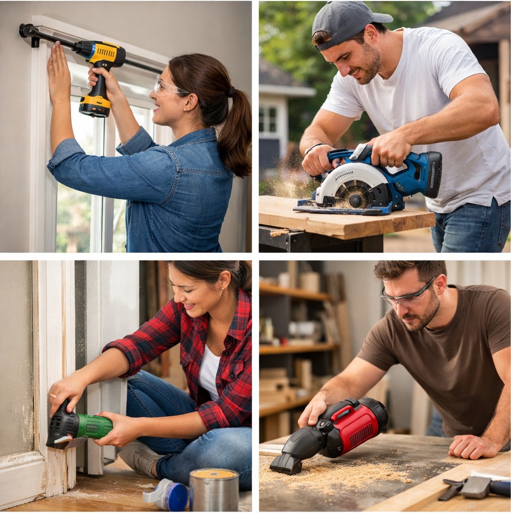 Why Lightweight Cordless Tools Are Popular in Home Renovation