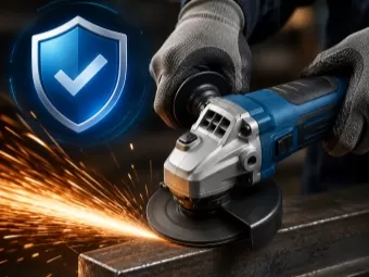 What Is Kickback Protection in an Angle Grinder?