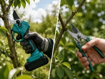 Manual vs Cordless Pruning Shears: Which Tool Is Better?